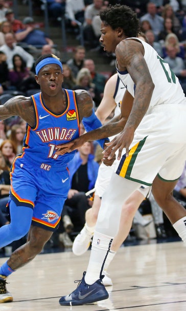 Schroder scores 27 off bench, Thunder dominate Jazz 104-90